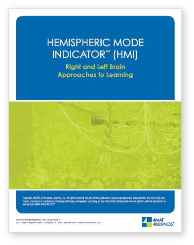 hemispheric mode indicator